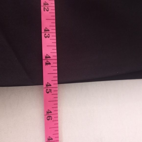 Maraval Silky Black Pink Rose Floral Bohemian Belted Classic Trench Coat Dress M - Picture 10 of 11